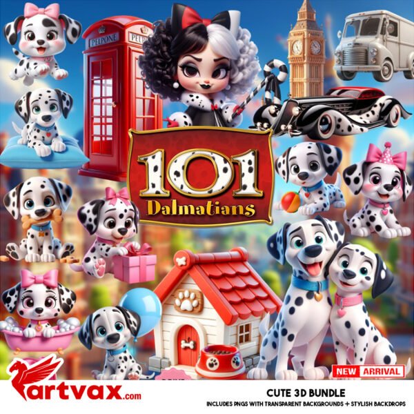 101 Dalmatians PNG