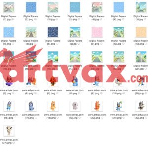 Bluey PNG Bundle