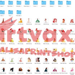 Princess PNG Clipart Bundle