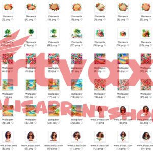 Moana PNG Bundle
