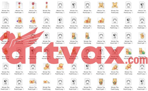 Winnie the Pooh SVG Bundle