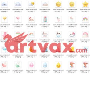 Cute 3D Baby Clipart Bundle
