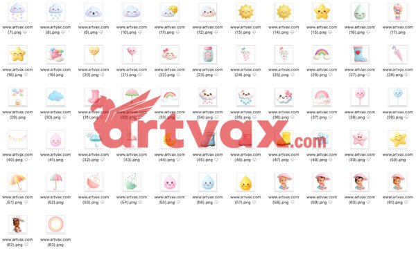 Cute 3D Baby Clipart Bundle
