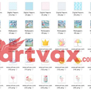 Cute 3D Baby Clipart Bundle