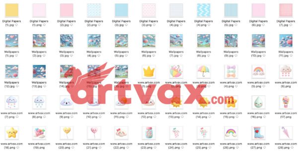 Cute 3D Baby Clipart Bundle