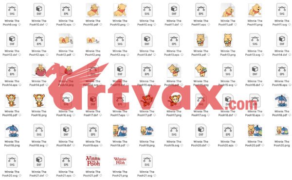 Winnie the Pooh SVG Bundle