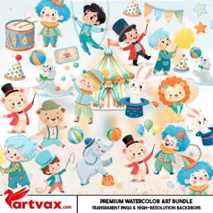 Circus Clipart Bundle