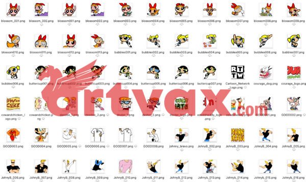 Retro Cartoon SVG Bundle