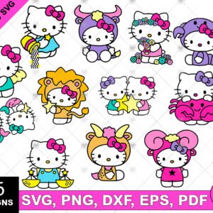 Hello Kitty SVG Bundle