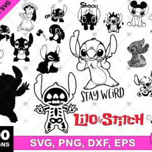 Lilo & Stitch SVG Bundle