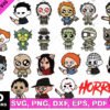 Cute Horror SVG Bundle