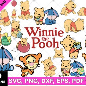 Winnie the Pooh SVG Bundle