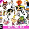 Retro Cartoon SVG Bundle