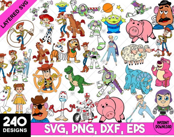 Toy Story SVG Bundle
