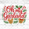 Oh My Garland SVG