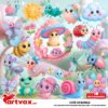 Kawaii Insect Clipart PNG Bundle