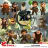 How to Train Your Dragon 3D Clipart Bundle