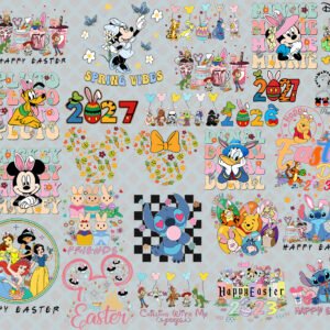 Disney Easter PNG Bundle