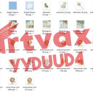 Royal Baby Lion Clipart PNG