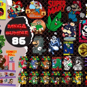Mario Game PNG Bundle