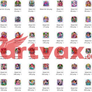 Edgy Princess PNG Mega Bundle