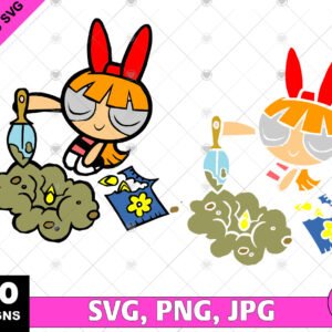 Retro Cartoon SVG Bundle