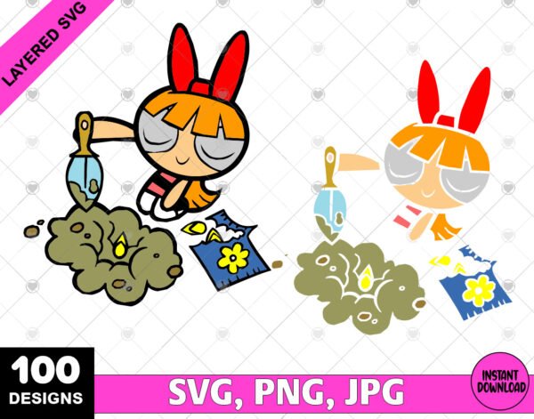 Retro Cartoon SVG Bundle