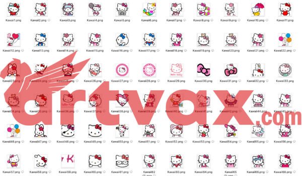 Hello Kitty SVG Bundle
