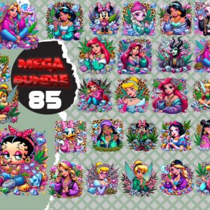 Edgy Princess PNG Mega Bundle