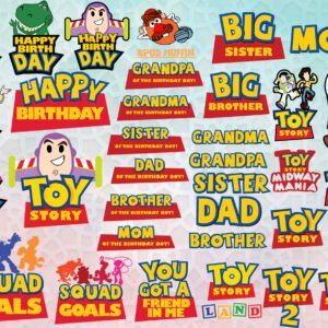 Toy Story SVG Bundle