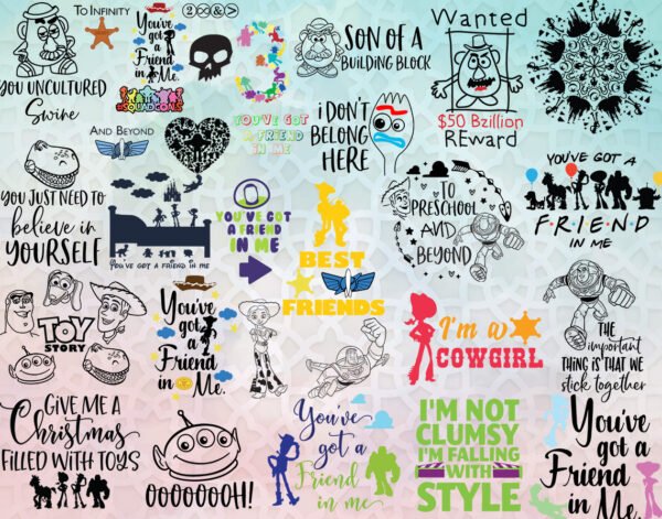 Toy Story SVG Bundle