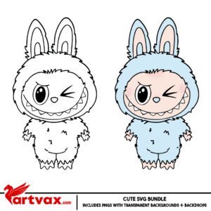 Labubu SVG Bundle