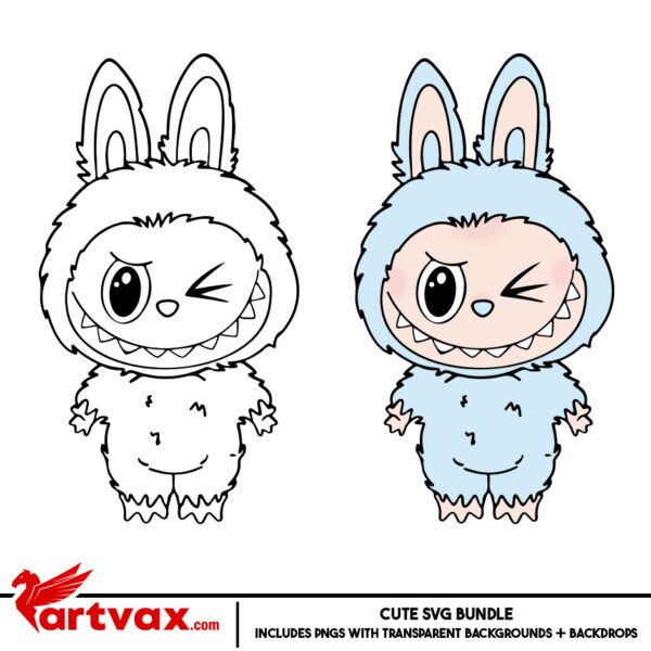 Labubu SVG Bundle