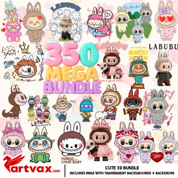 Labubu Mega PNG Bundle
