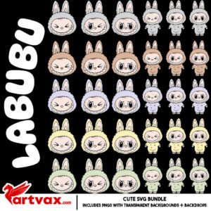 Labubu SVG Bundle