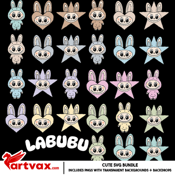 Labubu SVG Bundle