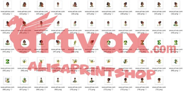 Princess and the Frog Clipart Bundle