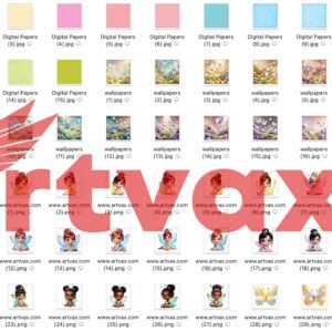 Fairy Girl PNG Bundle