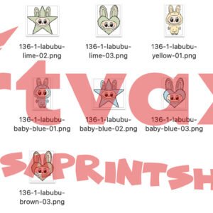 Labubu SVG Bundle