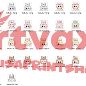 Labubu SVG Bundle