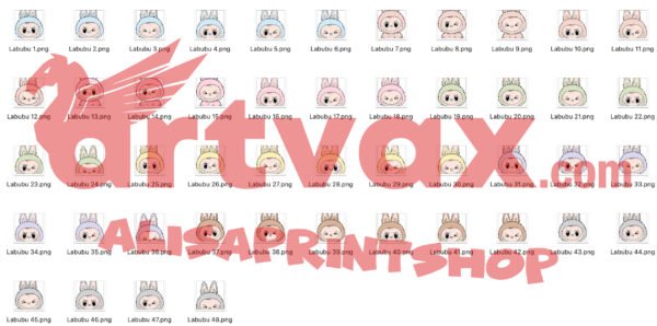 Labubu SVG Bundle