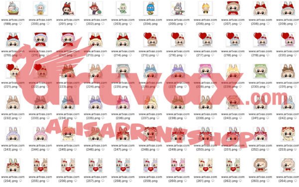 Labubu Mega PNG Bundle
