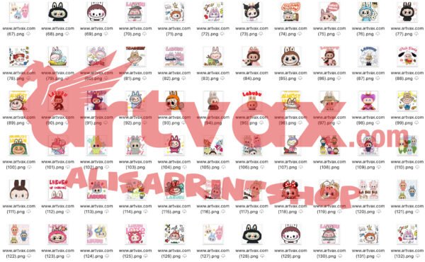 Labubu Mega PNG Bundle