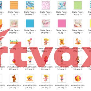 Turma da Xuxinha PNG Bundle