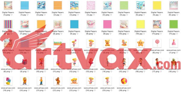Turma da Xuxinha PNG Bundle