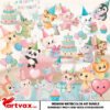 Birthday Animal Clipart Bundle
