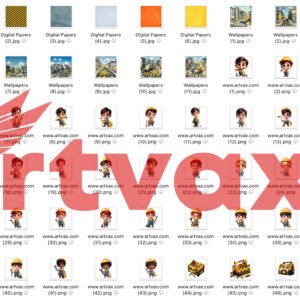 Construction Worker PNG Bundle