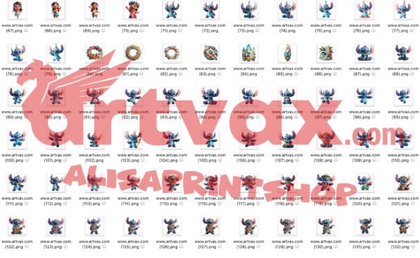 Lilo and Stitch Clipart Bundle