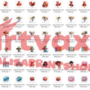 Powerpuff Girls PNG Bundle