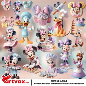 Disney Baking Clipart